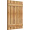 Ekena Millwork Spaced Board-n-Batten Shutters, Rough Sawn Western Red Cedar, 28 7/8W x 37H, PR RBS06S29X037RWR - alternate 2